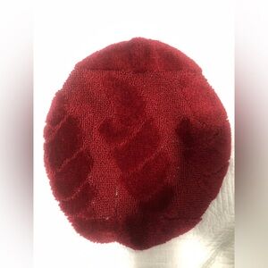 Elegant Red Textured Women's Accessory